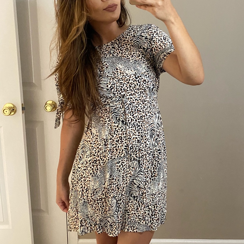 Animal Printed dress
